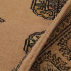Covor traversa bej Bokhara 244x78 covor pakistanez lucrat manual