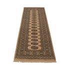 Covor traversa bej Bokhara 244x80 covor pakistanez lucrat manual