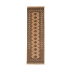 Covor traversa bej Bokhara 254x77 covor pakistanez lucrat manual