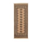 Covor traversa bej Bokhara 193x79 covor pakistanez lucrat manual