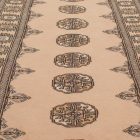Covor traversa bej Bokhara 193x79 covor pakistanez lucrat manual