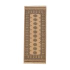 Covor traversa bej Bokhara 204x81 covor pakistanez lucrat manual