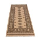 Covor traversa bej Bokhara 204x81 covor pakistanez lucrat manual