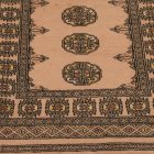 Covor traversa bej Bokhara 204x81 covor pakistanez lucrat manual