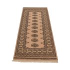 Covor traversa bej Bokhara 198x79 covor pakistanez lucrat manual
