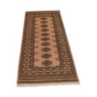 Covor traversa bej Bokhara 198x79 covor pakistanez lucrat manual