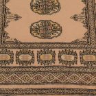 Covor traversa bej Bokhara 195x80 covor pakistanez lucrat manual