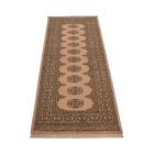 Covor traversa bej Bokhara 204x77 covor pakistanez lucrat manual