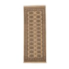 Covor traversa bej Bokhara 192x78 covor pakistanez lucrat manual