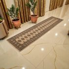 Covor traversa bej Bokhara 304x78 covor pakistanez lucrat manual