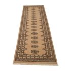 Covor traversa bej Bokhara 278x79 covor pakistanez lucrat manual