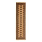 Covor traversa bej Bokhara 305x80 covor pakistanez lucrat manual