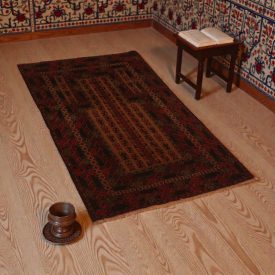 Covor de rugăciune Mushwani 87x131 covor nomad manual