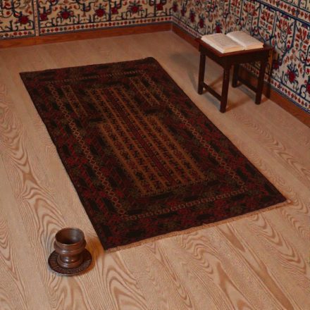 Covor de rugăciune Mushwani 87x131 covor nomad manual