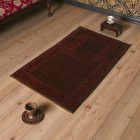 Covor de rugăciune Mushwani 77x129 covor nomad înnodat manual