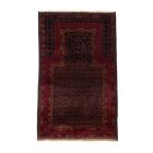 Covor de rugăciune Mushwani 77x129 covor nomad înnodat manual