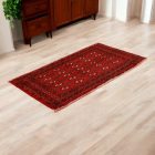 Covor turkmen Balisht Nakhsha 50x97 covor mic lucrat manual
