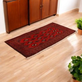   Covor turkmen Balisht Nakhsha 51x97 covor autentic lucrat manual