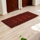 Covor turkmen Balisht Nakhsha 53x100 covor autentic lucrat manual