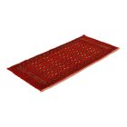 Covor turkmen Balisht Nakhsha 46x100 covor mic lucrat manual