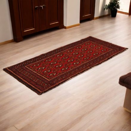 Covor turkmen Balisht Nakhsha 53x115 covor autentic lucrat manual