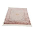 Covor mătase Soltaniye cream 100x150 covor persan din mătase viscoasă