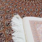Covor mătase Soltaniye cream 100x150 covor persan din mătase viscoasă