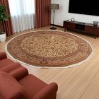 Covor rotund Isfahan 310x301 covor oriental iranian lucrat manual