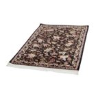 Covor mătase Vânătoare albastru 100x150 covor persan din mătase viscoasă