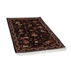 Covor mătase Vânătoare albastru 100x150 covor persan din mătase viscoasă