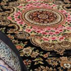 Covor mătase Nasrin albastru 150x225 covor din mătase viscoasă de înaltă calitate din Iran