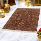 Covor mătase Nirvana scorțișoară 80x120 covor din mătase viscoasă iranian