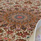 Covor mătase Helya cream 150x225 covor din mătase viscoasă iranian
