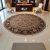 Covor rotund Isfahan 305x306 covor persan lucrat manual