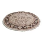 Covor rotund Isfahan 305x306 covor persan lucrat manual
