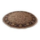 Covor rotund Isfahan 305x306 covor persan lucrat manual