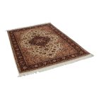 Covor persan Kashan 128x193 covor iranian lucrat manual