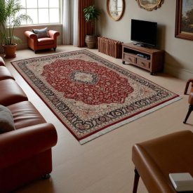 Covor persan Isfahan 184x275 Covor persan lucrat manual