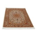 Covor mătase Negin cream 100x150 covor din mătase viscoasă de înaltă calitate din Iran