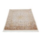 Covor mătase Negin cream 100x150 covor din mătase viscoasă de înaltă calitate din Iran