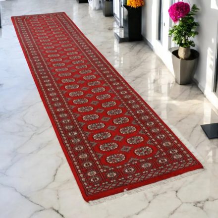 Covor traversa Bukhara 78x313 covor pakistanez lucrat manual pentru hol
