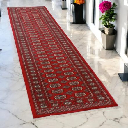 Covor traversa Bukhara 81x305 covor pakistanez lucrat manual pentru hol