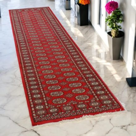 Covor traversa Bukhara 81x308 covor pakistanez lucrat manual pentru hol