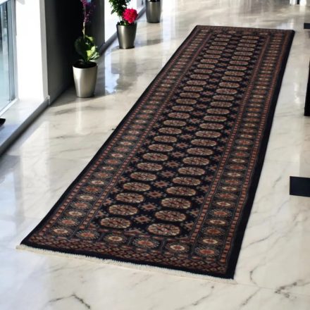 Covor traversa Bukhara 82x305 covor pakistanez lucrat manual pentru hol