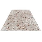 Covor modern bej maro MERO 200x300 covor pentru living sau dormitor