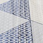 Covor modern bej maro albastru MELIS 140x200 covor pentru living sau dormitor