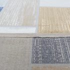 Covor modern gri albastru maro SAMI 80x150 covor pentru living sau dormitor