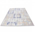 Covor modern gri maro albastru AMIR 200x300 covor pentru living sau dormitor