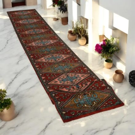 Covor traversa Jaldar 65x368 covor pakistanez lucrat manual pentru hol