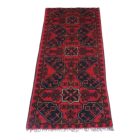 Covor afgan din lână Kargai 47x145 Covor traversa lucrat manual